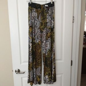 Palazzo Pants with pockets by Bijorca, size M/L, NWT
